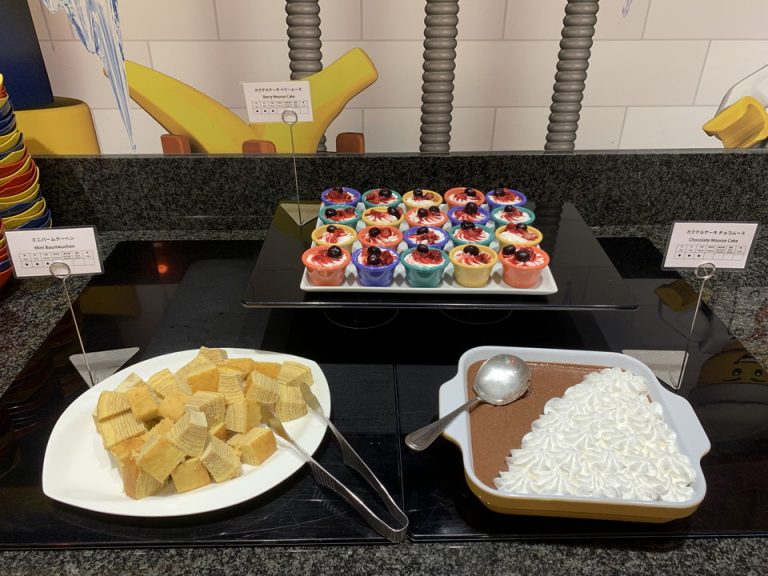 大人用デザートも充実しています