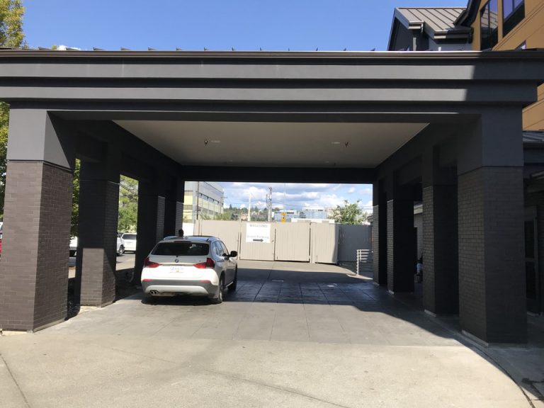 車ののり付けエントランス