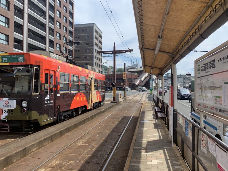 大浦海岸通(ホテル最寄り)