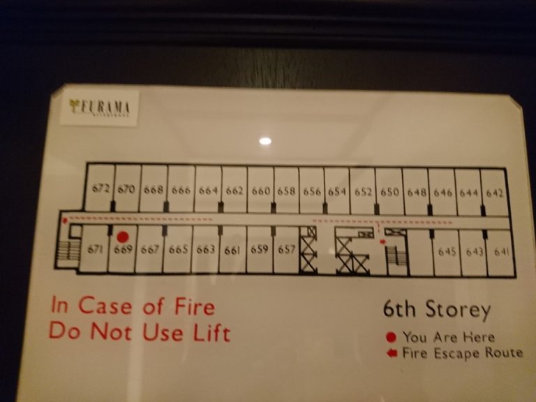 客室階見取り図