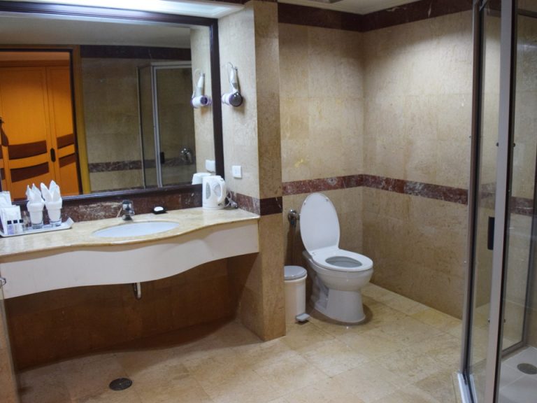 バスルーム入り口から全景