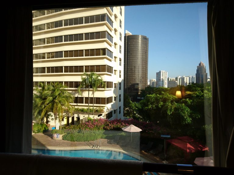 部屋からの眺望左