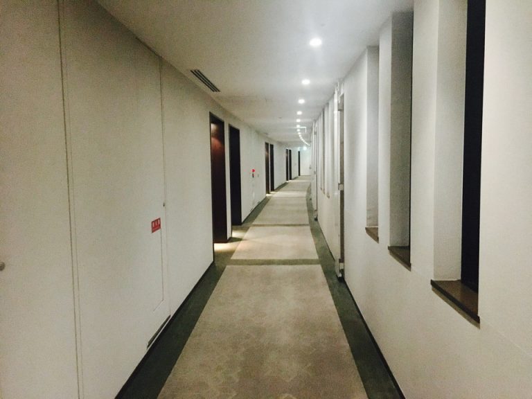 客室階廊下全体