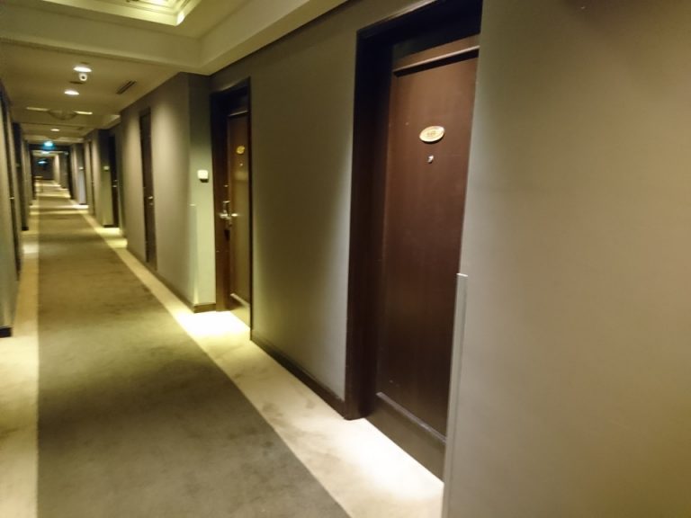 客室階廊下全体