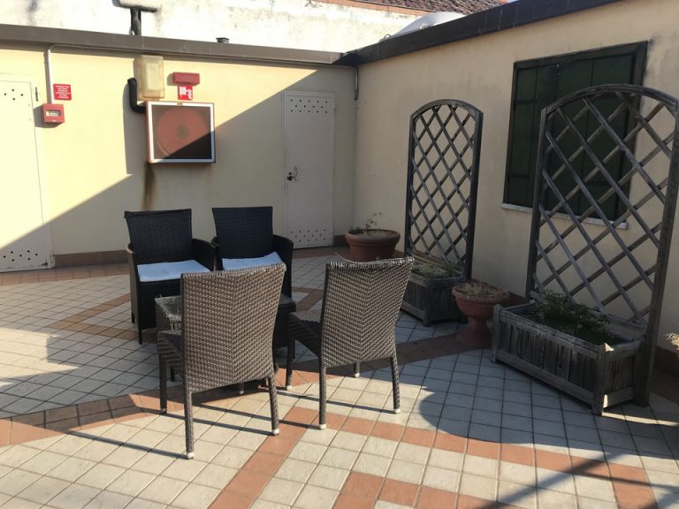 別客室のテラス