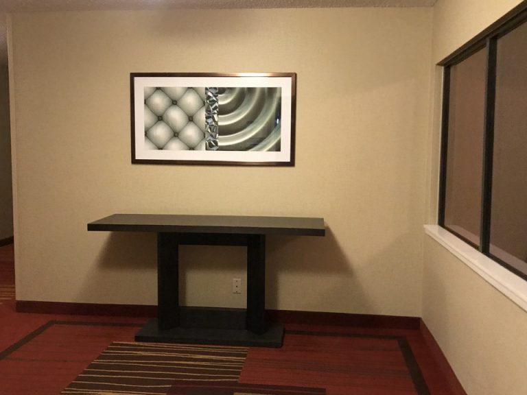 3階エレベーター前はこのようになっていました