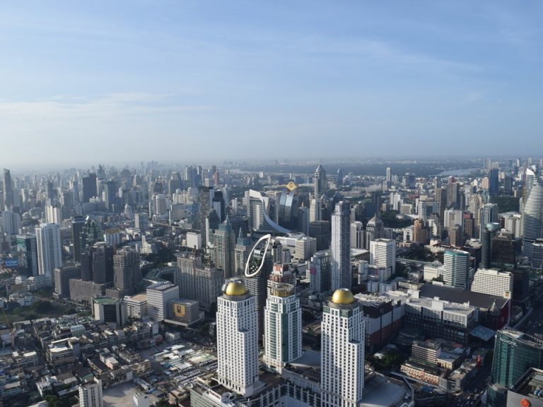 朝食会場からの眺め