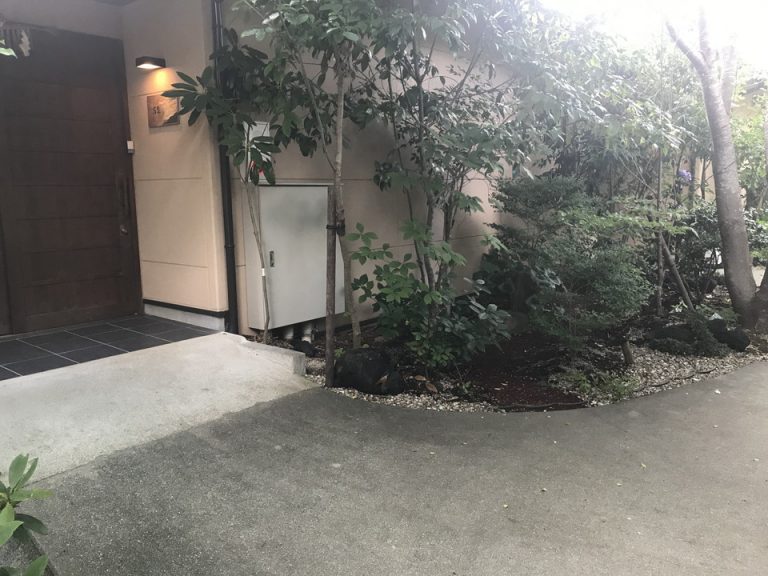 客室入口付近廊下