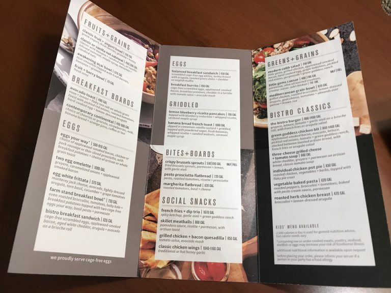 ビストロメニュー