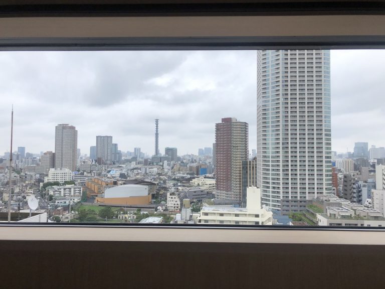 客室窓からの景色