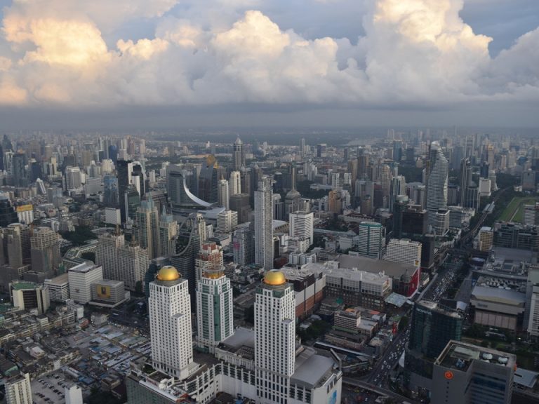 屋上展望台からの眺め