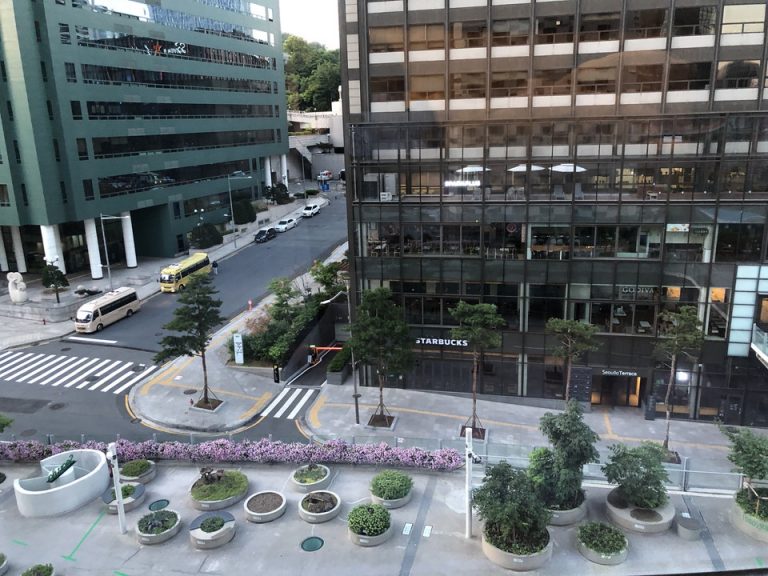 部屋からの眺望