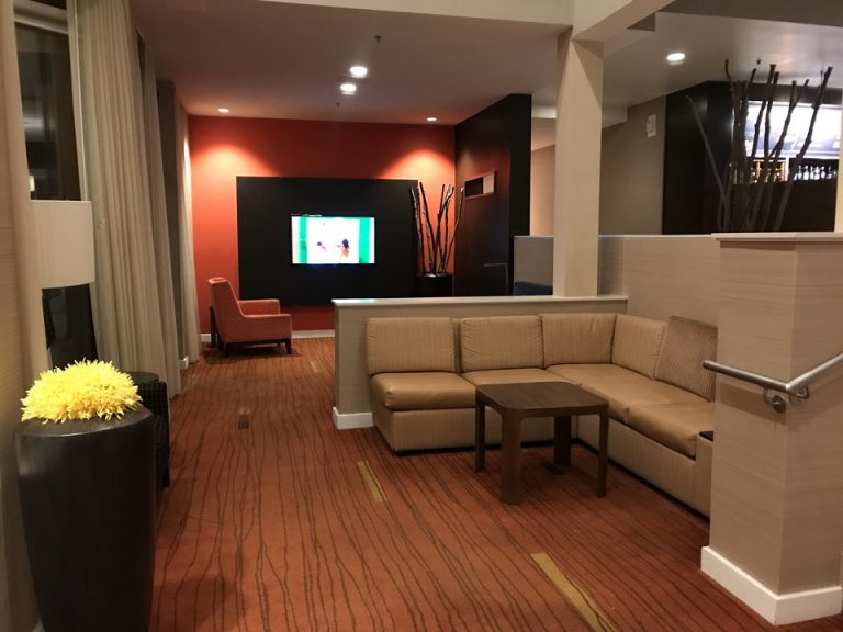 ロビー周りにはこのように広いスペースソファーがたくさんありました