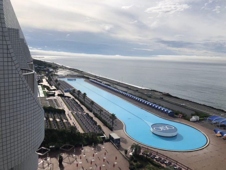 客室バルコニーから撮影(3)