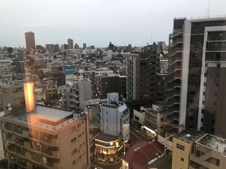 部屋から見た眺望(1)