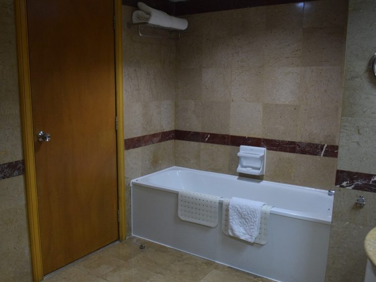 バスルーム内から入り口1