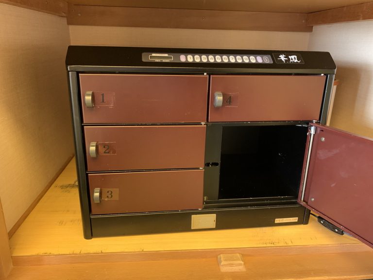 セーフティボックスの内部です