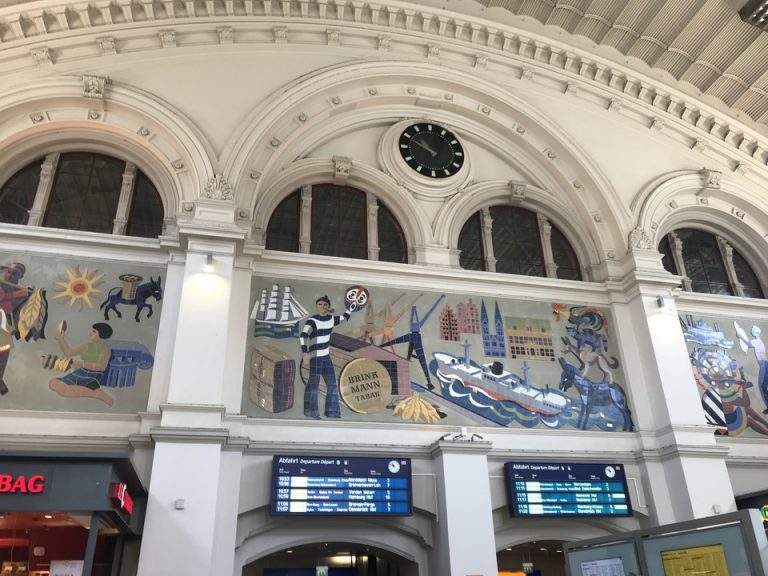 ブレーメン駅中