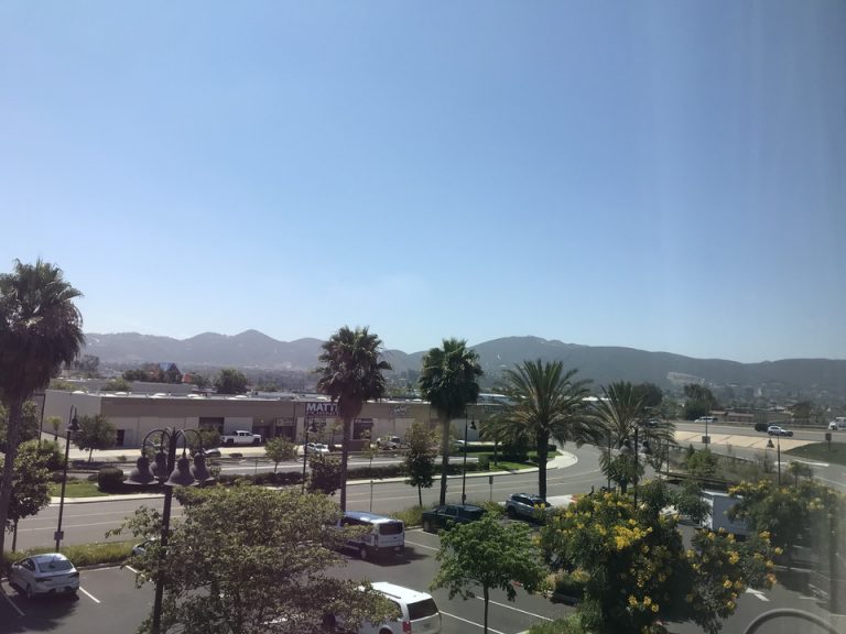 部屋からの景色