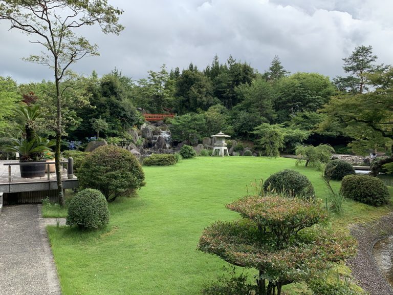 大庭園の様子です