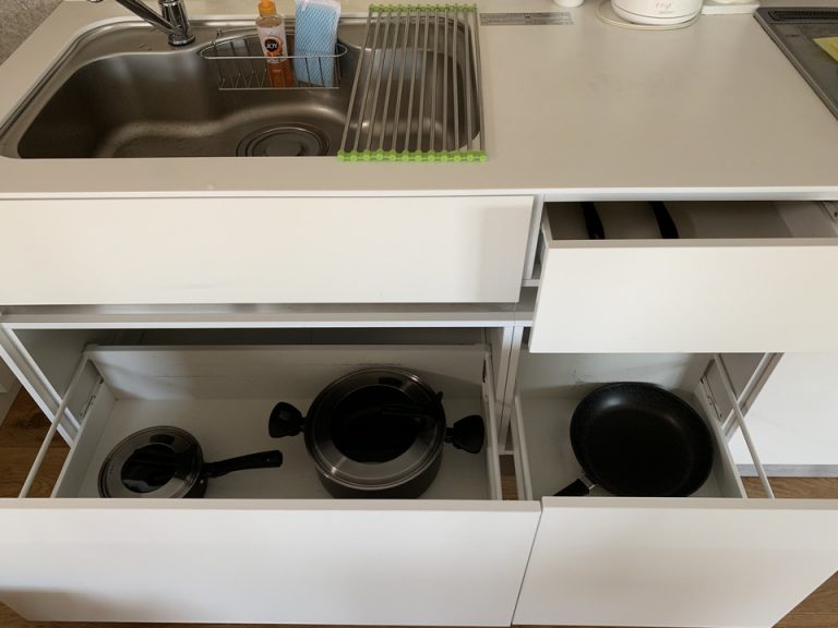 調理器具も完備されています
