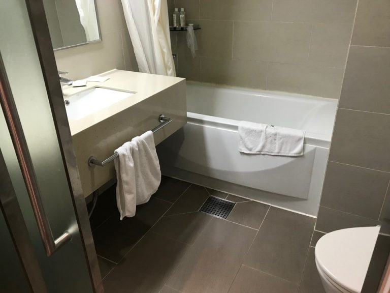 バスルーム入口から前景