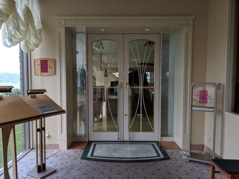 ブッフェ朝食会場のソレイユ