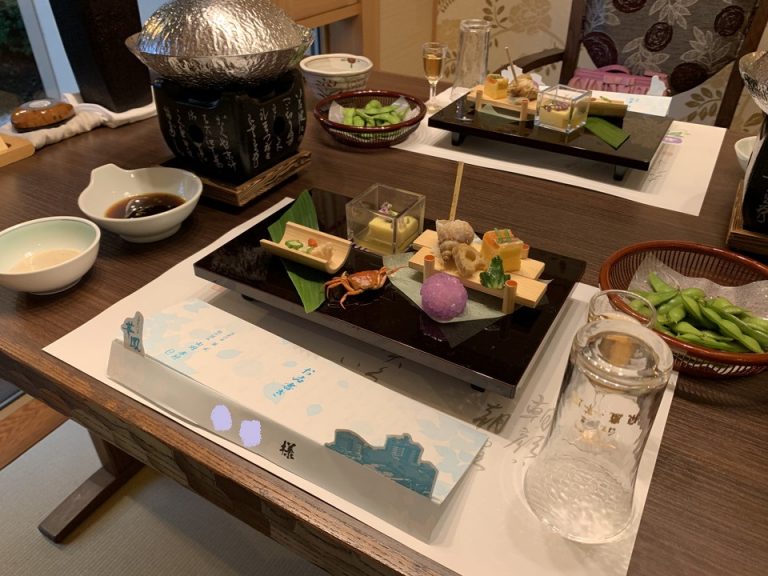 最初に席に着いた時の様子です