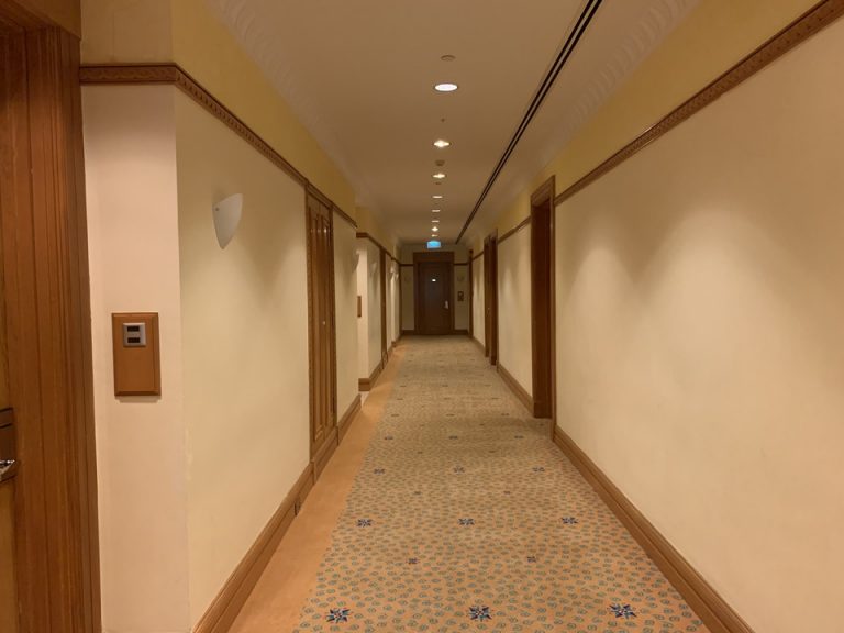 客室階廊下全体