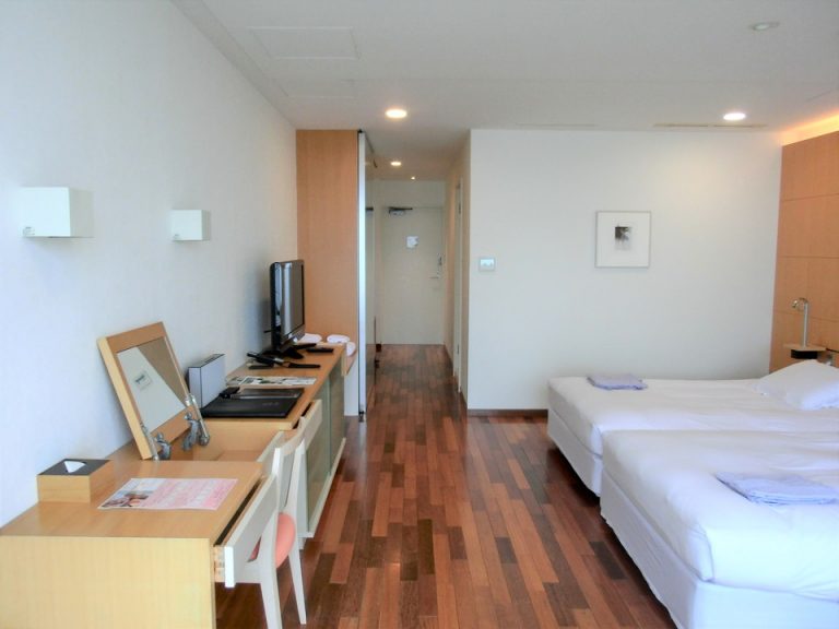 客室全体・入口方向