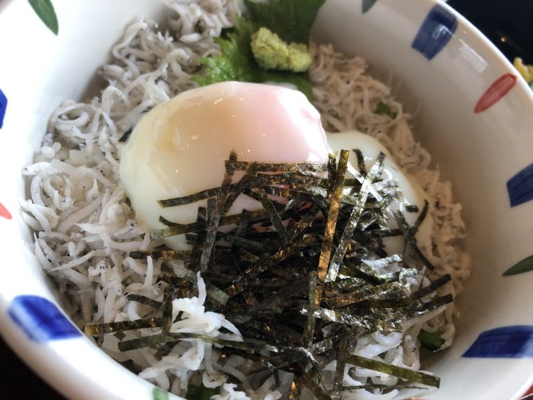 大洗にて「シラス丼」おすすめです。