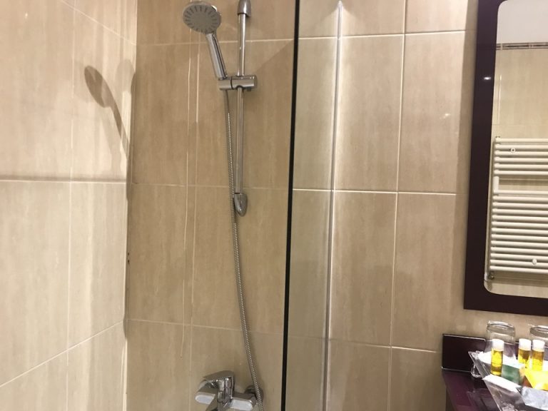 シャワーと洗面台