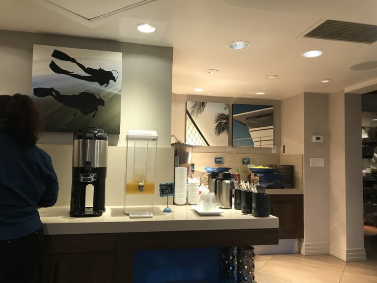 コンシアージュルームのフリーパフェ