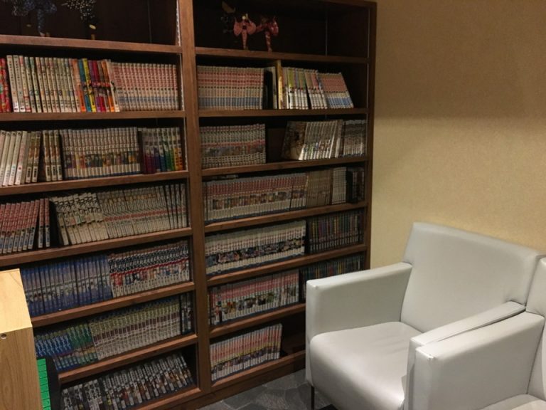 漫画コーナー(2階大浴場前にありました)
