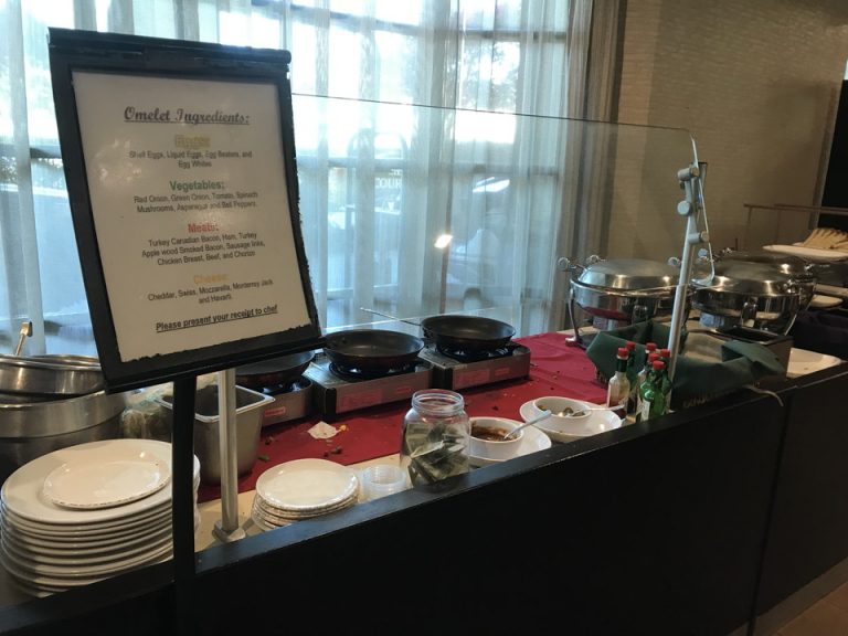 オムレツステーションもありました