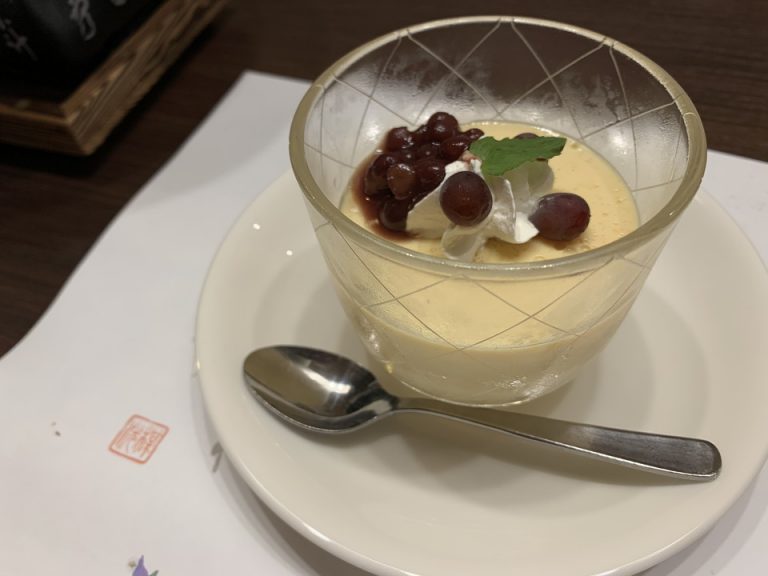 水菓子のオリジナルプリンです