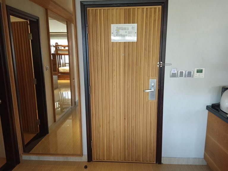 客室(室内からドア)