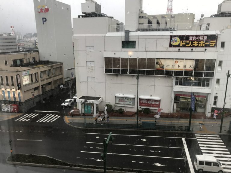 部屋からの眺望