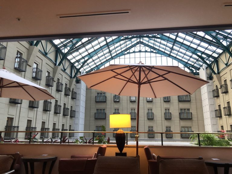 リラクゼーションラウンジからの眺め