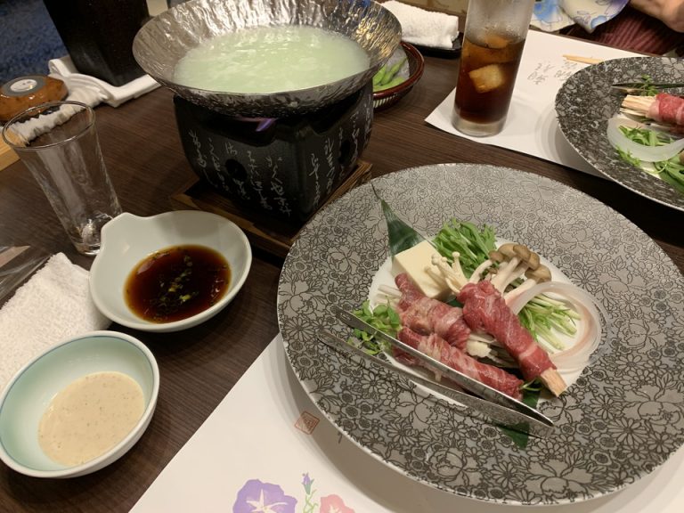 鍋物投入前です