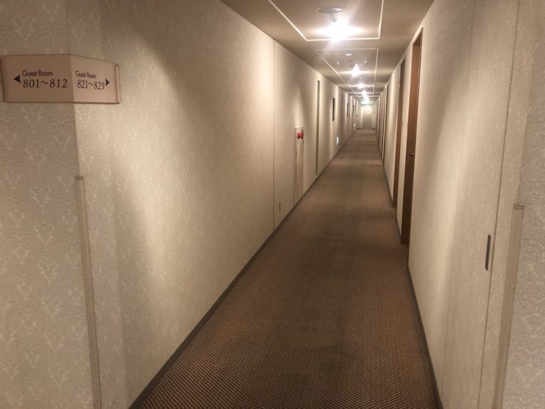 客室階 廊下