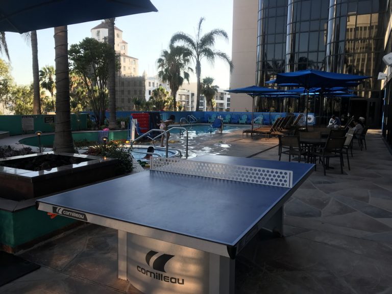 ピンポン台でも遊べます