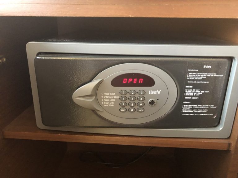 セーフティボックス閉