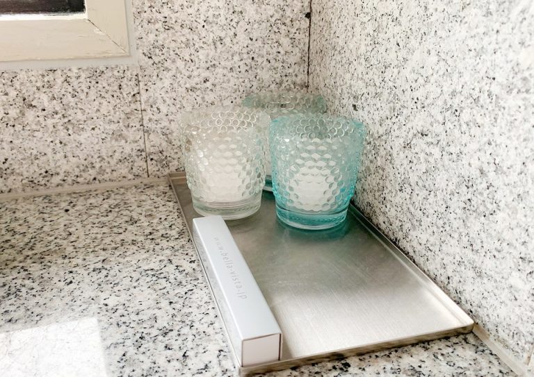 浴室にあったアロマキャンドル