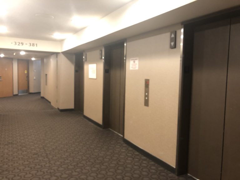 客室階エレベーター