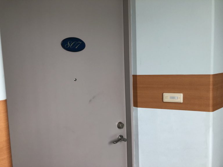 客室ドア外観(2)