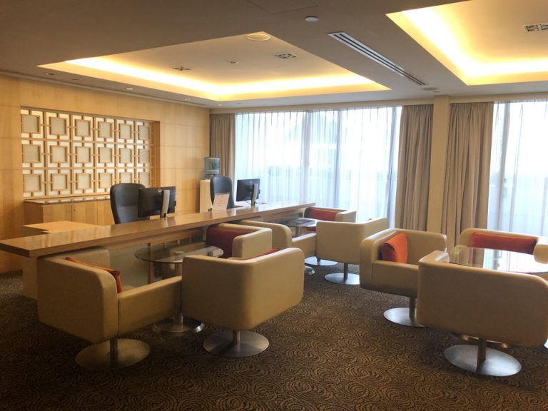 ラウンジ内ビジネスセンター
