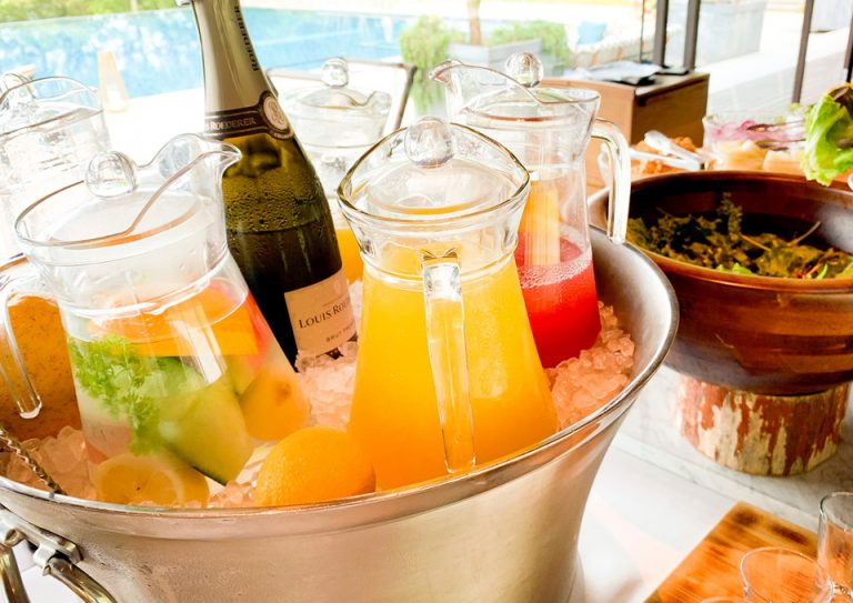 フレッシュなジュースがたくさん