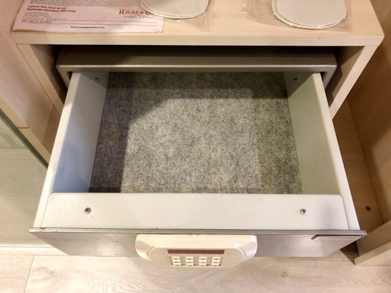 セーフティーボックス(開けた状態)