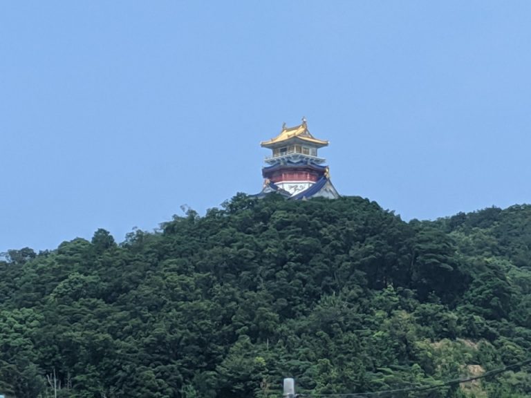 伊勢忍者キングダムにある再現された安土城